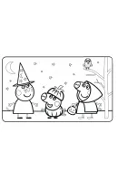 Peppa Pig kleurplaat 24